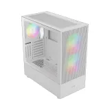 Case GAMDIAS TALOS E3 MESH ELITE WHITE – Mid Tower, 3 Fan ARGB PWM
